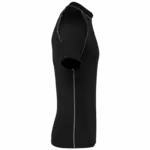 Functioneel T-shirt met korte mouwen en anti-UV-bescherming, black — productfoto 5
