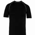 Functioneel T-shirt met korte mouwen en anti-UV-bescherming, black — productfoto 6
