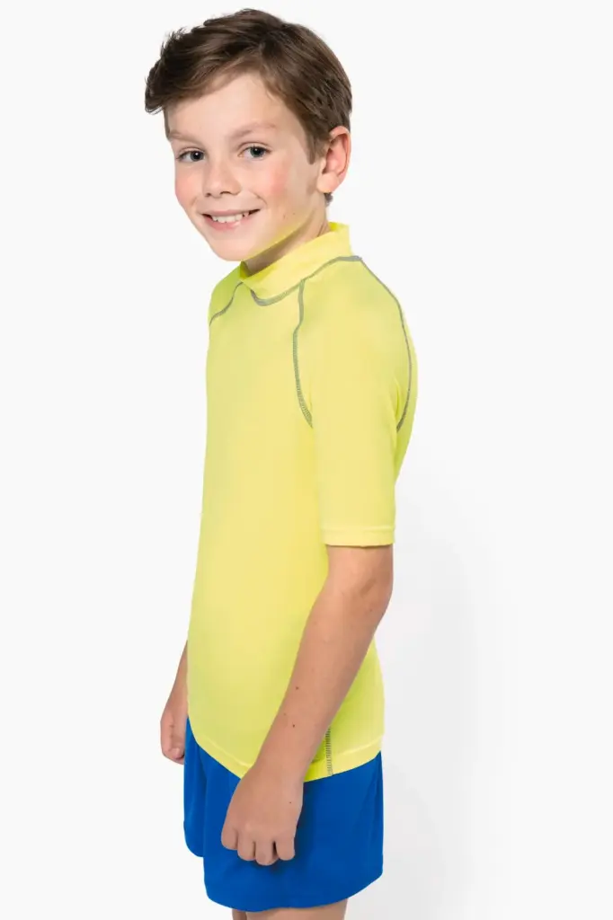 PA4008-3_2025 - Hidalgo Functioneel kids-T-shirt met korte mouwen en anti-UV-bescherming — productfoto 3