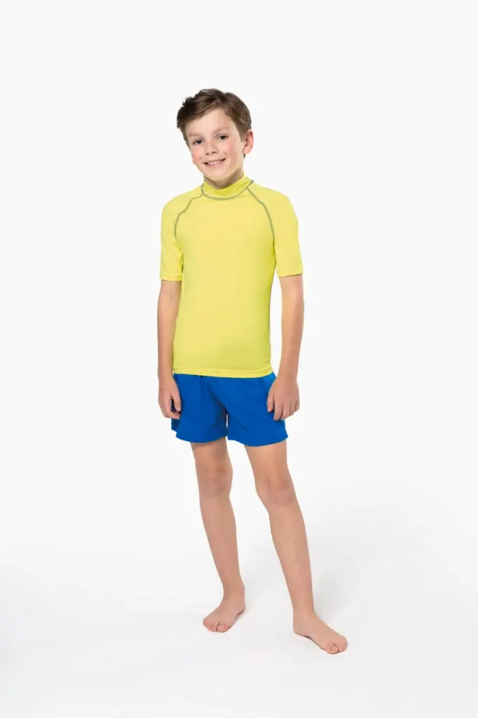 PA4008_2025 - Hidalgo Functioneel kids-T-shirt met korte mouwen en anti-UV-bescherming — productfoto 4