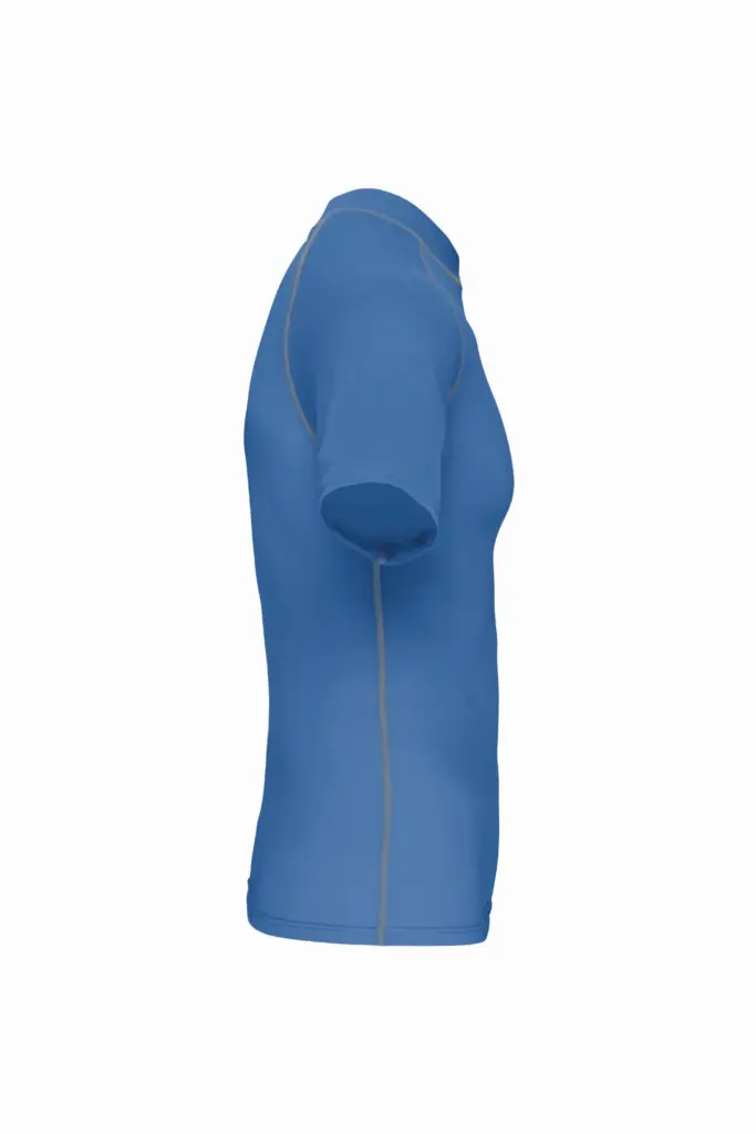 PS_PA4008-S_AQUABLUE - Hidalgo Functioneel kids-T-shirt met korte mouwen en anti-UV-bescherming, aqua blue — productfoto 5