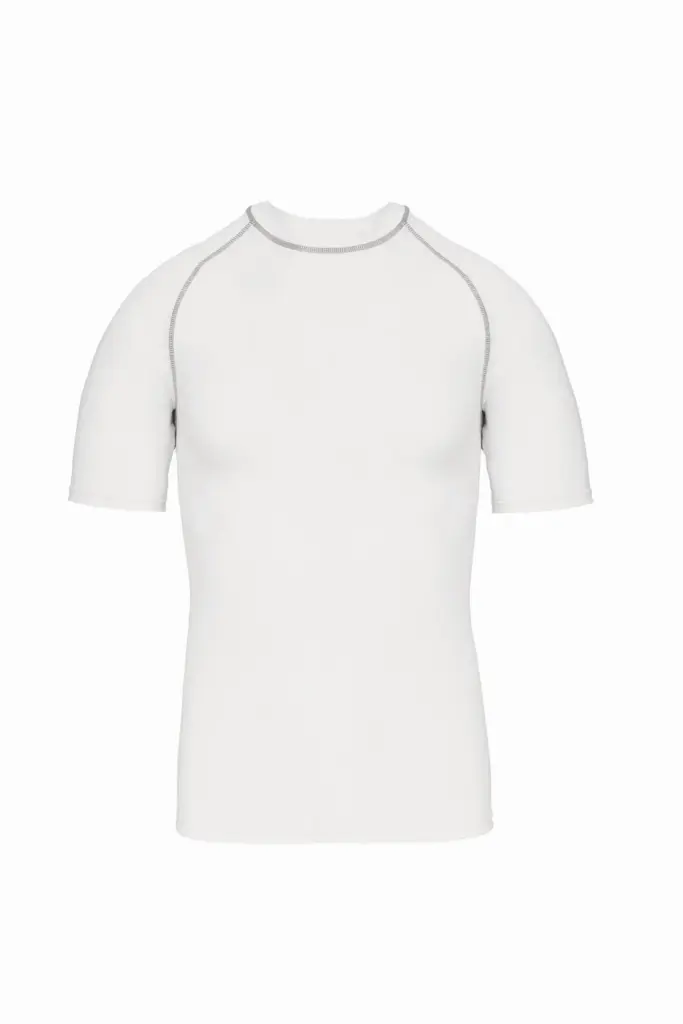 Functioneel kids-T-shirt met korte mouwen en anti-UV-bescherming, white — productfoto 11