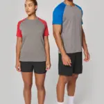 PA4010-10_2026 - Hidalgo Tweekleurig Triblend sport-T-shirt met korte mouwen volwassene