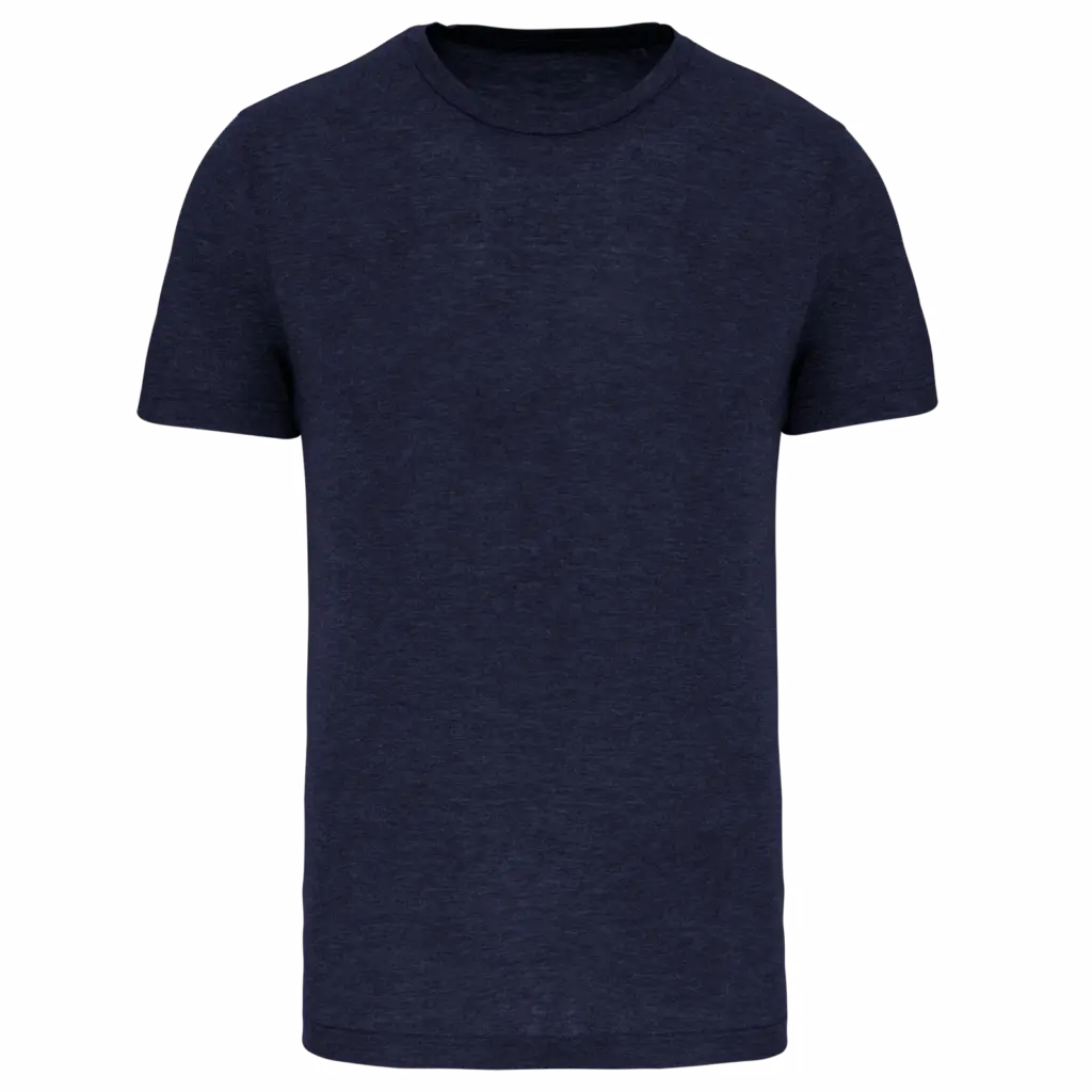 T-shirt triblend sport, french navy heather — productfoto 11