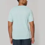 Gerecycled herensport-T-shirt met ronde hals — productfoto 2