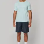 Gerecycled herensport-T-shirt met ronde hals — productfoto 3