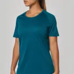 PA4013-2_2026 - Hidalgo Gerecycled damessport-T-shirt met ronde hals