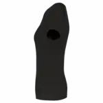 PS_PA4013-S_BLACK - Hidalgo Gerecycled damessport-T-shirt met ronde hals, black — productfoto 6