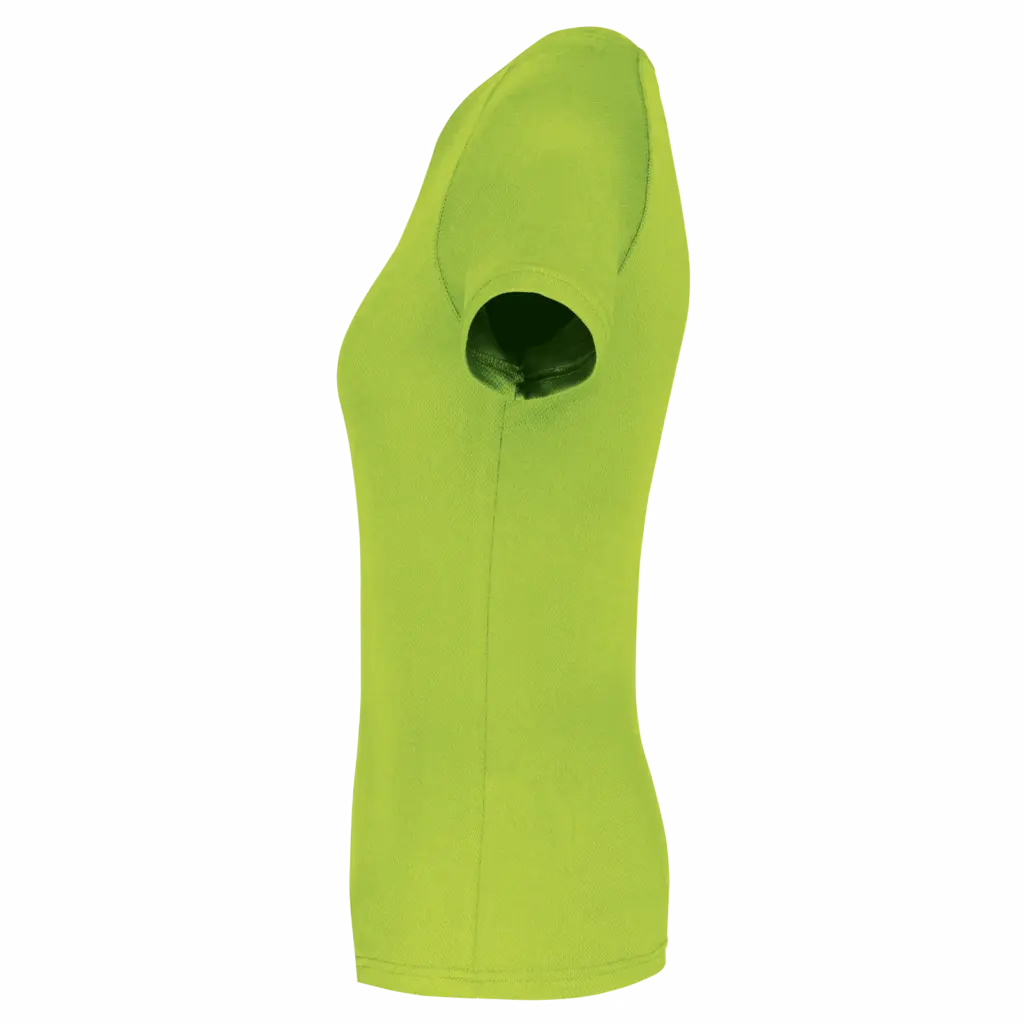 PS_PA4013-S_LIME - Hidalgo Gerecycled damessport-T-shirt met ronde hals, lime — productfoto 14