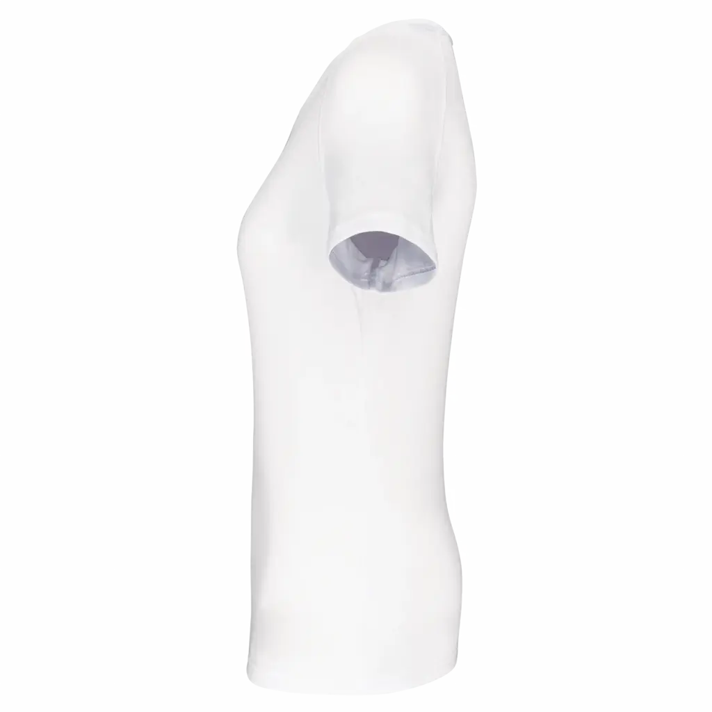 PS_PA4013-S_WHITE - Hidalgo Gerecycled damessport-T-shirt met ronde hals, white — productfoto 17