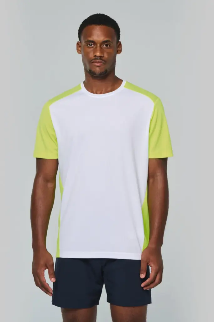 Ecologisch sport-T-shirt in twee kleuren voor heren