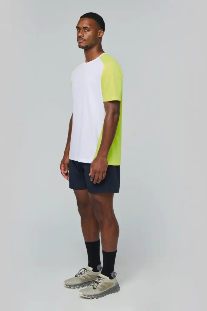 Ecologisch sport-T-shirt in twee kleuren voor heren — productfoto 4