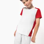 Ecologisch sport-T-shirt in twee kleuren voor kinderen