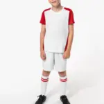 Ecologisch sport-T-shirt in twee kleuren voor kinderen — productfoto 4