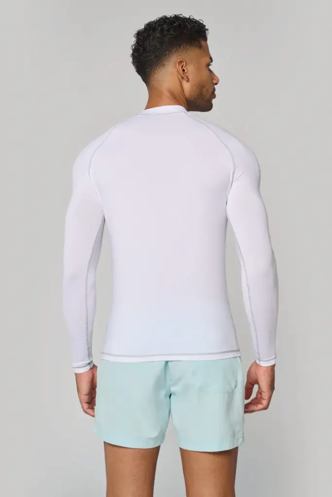 Functioneel heren-T-shirt met lange mouwen en anti-UV-bescherming — productfoto 2
