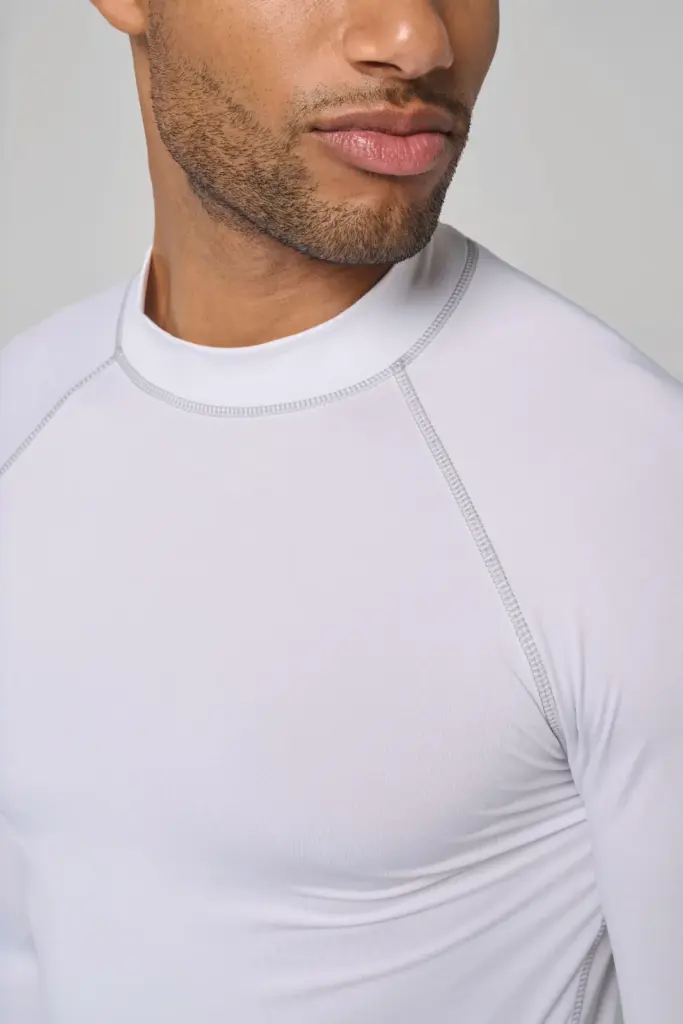 Functioneel heren-T-shirt met lange mouwen en anti-UV-bescherming — productfoto 4