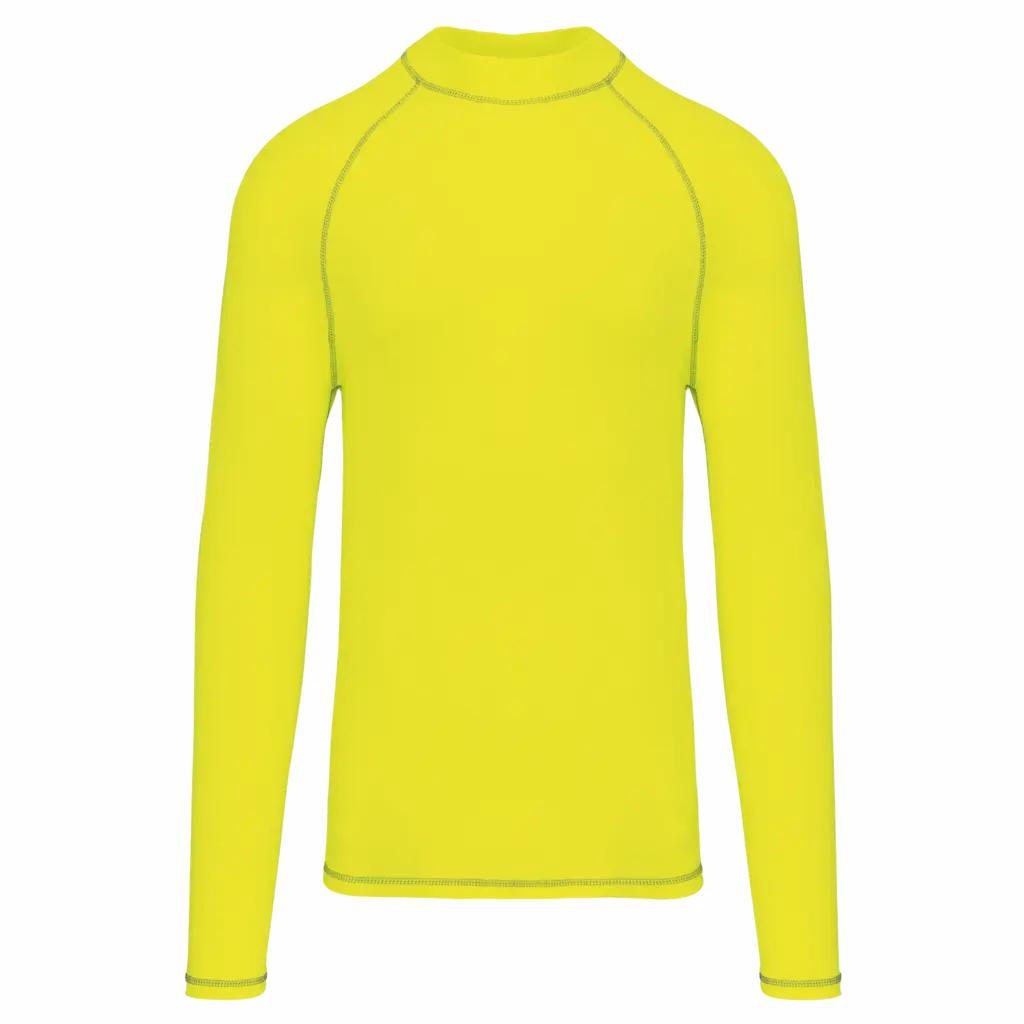 PS_PA4017_FLUORESCENTYELLOW - Hidalgo UV-Shirt Herren PA4017 bedrucken Langarm UV40+ XS-XXL — Produktfoto 6