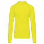 Functioneel heren-T-shirt met lange mouwen en anti-UV-bescherming, fluorescent yellow — productfoto 6