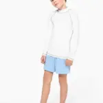 Technisch kinder-T-shirt met lange mouwen en anti-UV-bescherming — productfoto 4