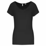 Ecologisch dames sport T-shirt, black — productfoto 6