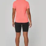 Damessport-T-shirt triblend met ronde hals — productfoto 4