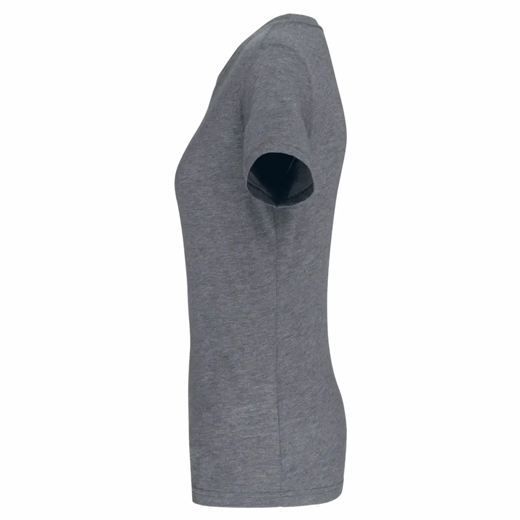 PS_PA4021-S_GREYHEATHER - Hidalgo Damessport-T-shirt triblend met ronde hals, grey heather — productfoto 11