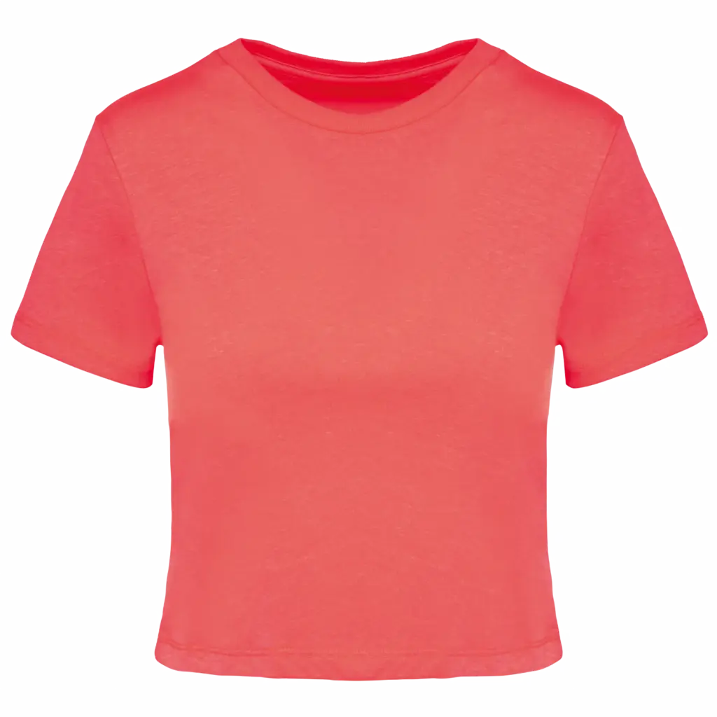 Damen Croptop bedrucken PA4022 Triblend Anti-Pilling XS-XXL — Produktfoto 7