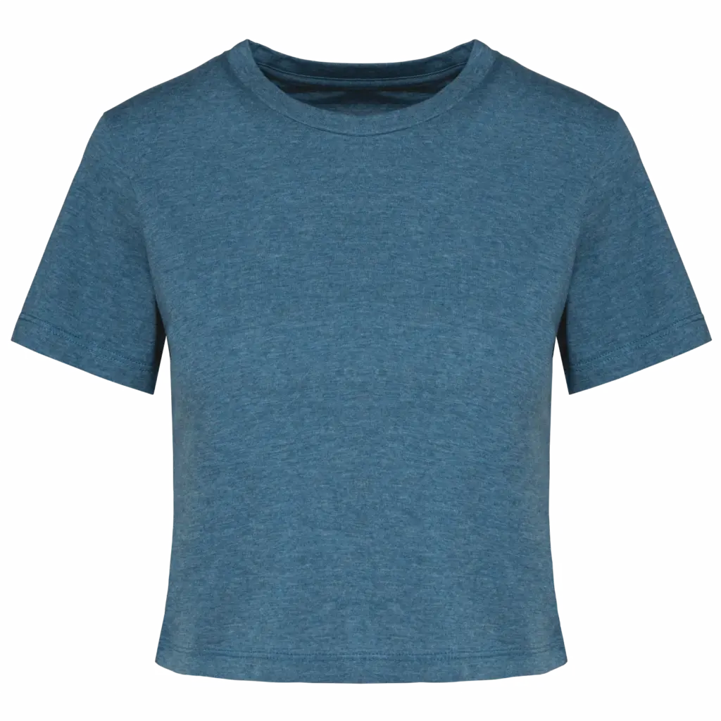 Damen Croptop bedrucken PA4022 Triblend Anti-Pilling XS-XXL — Produktfoto 8