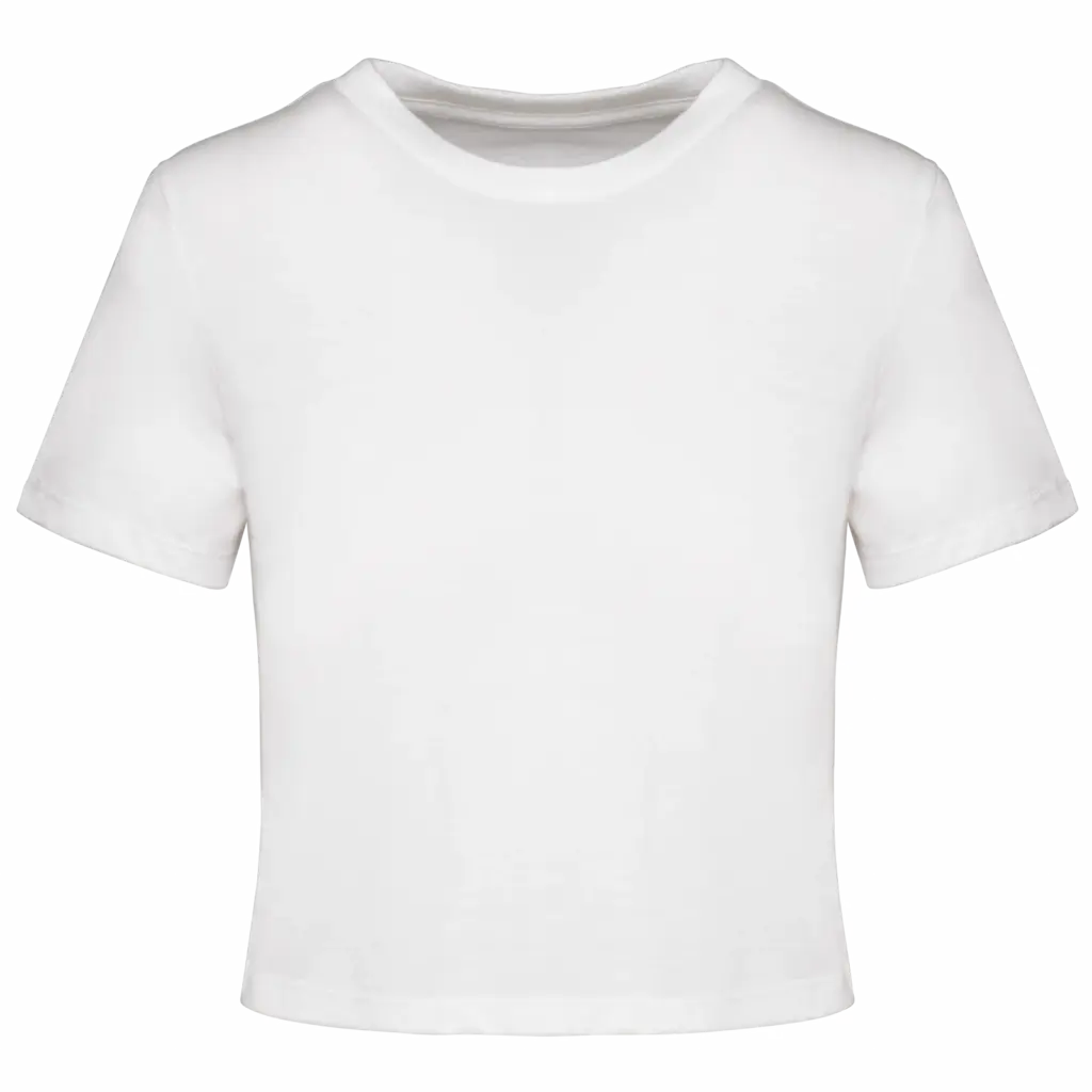 Damen Croptop bedrucken PA4022 Triblend Anti-Pilling XS-XXL — Produktfoto 9