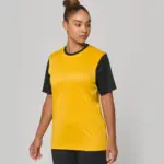Unisex multisport T-shirt met korte mouwen in twee kleuren — productfoto 4