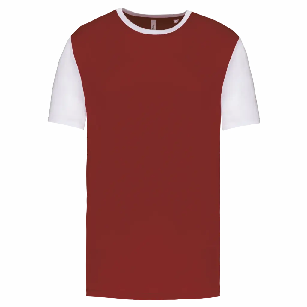 Sportshirt PA4023 bedrucken atmungsaktiv zweifarbig XS-3XL — Produktfoto 12