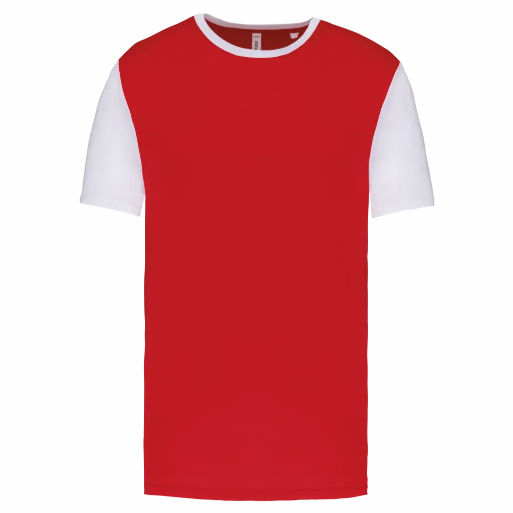 Sportshirt PA4023 bedrucken atmungsaktiv zweifarbig XS-3XL — Produktfoto 25