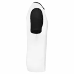 PS_PA4023-S_WHITE-BLACK - Hidalgo Unisex multisport T-shirt met korte mouwen in twee kleuren, white / black — productfoto 26