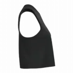 Dames triblend croptop, black — productfoto 5