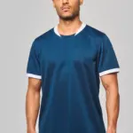 Rugbyshirt met korte mouwen uniseks