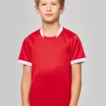 Kinder rugbyshirt met korte mouwen