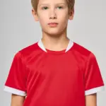 Kinder rugbyshirt met korte mouwen — productfoto 3