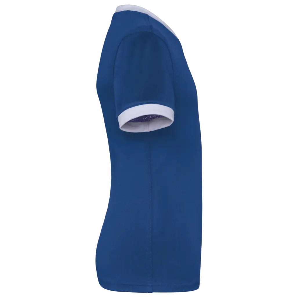 Kinder rugbyshirt met korte mouwen, dark royal blue — productfoto 6
