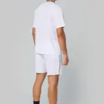 Tweekleurig padel-T-shirt met raglanmouwen voor heren — productfoto 2