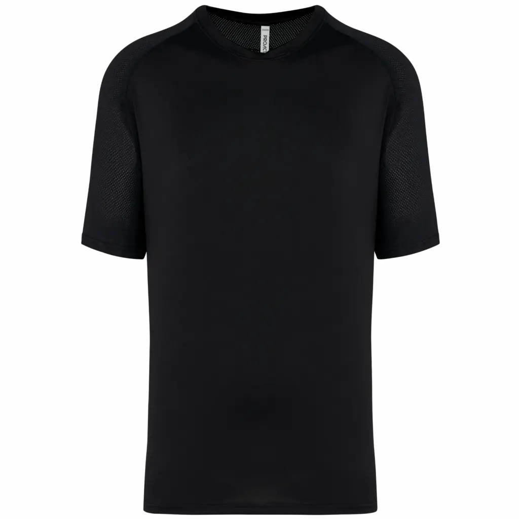 Padel-Shirt bedrucken PA4030 Herren atmungsaktiv zweifarbig — Produktfoto 5