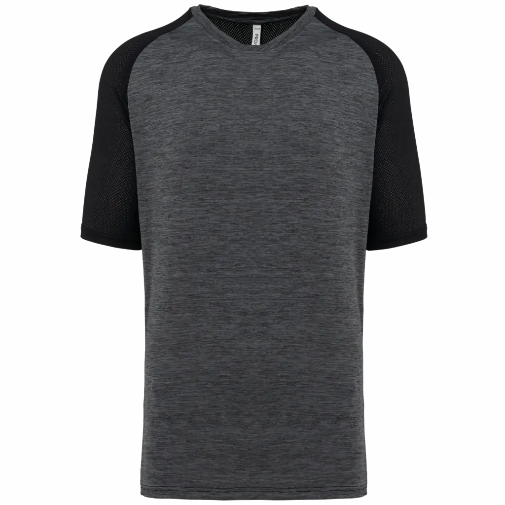 Padel-Shirt bedrucken PA4030 Herren atmungsaktiv zweifarbig — Produktfoto 6