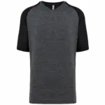 Padel-Shirt bedrucken PA4030 Herren atmungsaktiv zweifarbig — Produktfoto 6