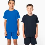 Sport-t-shirt van polyester voor kinderen