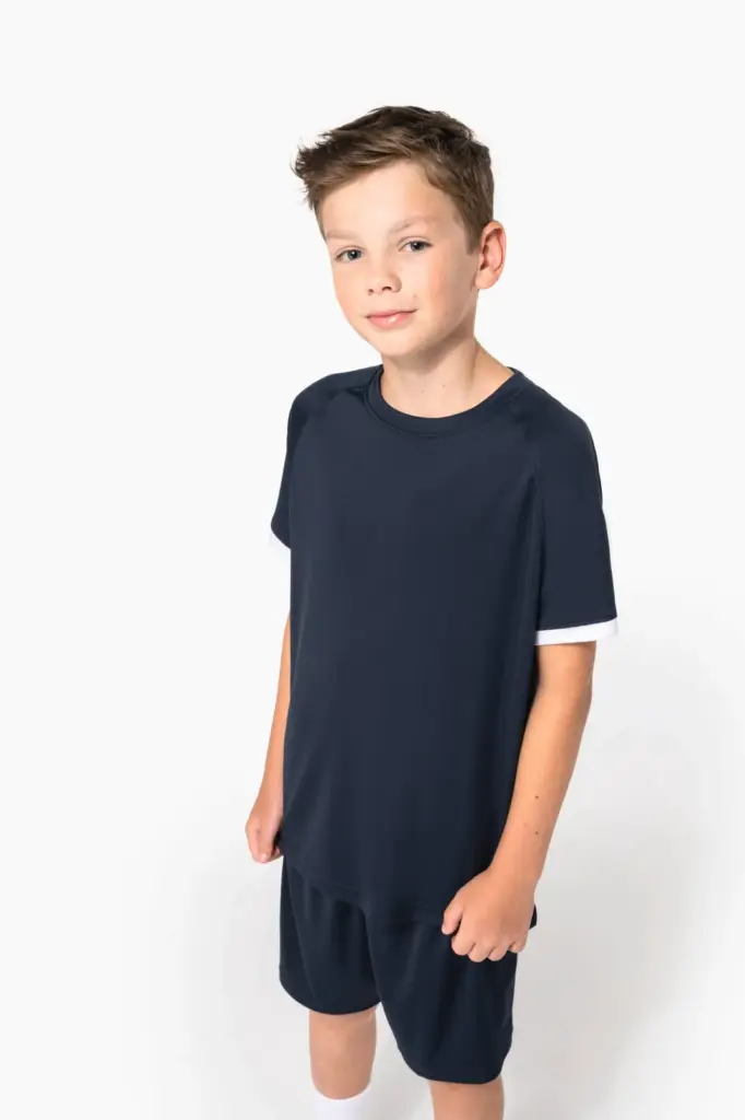 Sport-t-shirt van polyester voor kinderen — productfoto 2