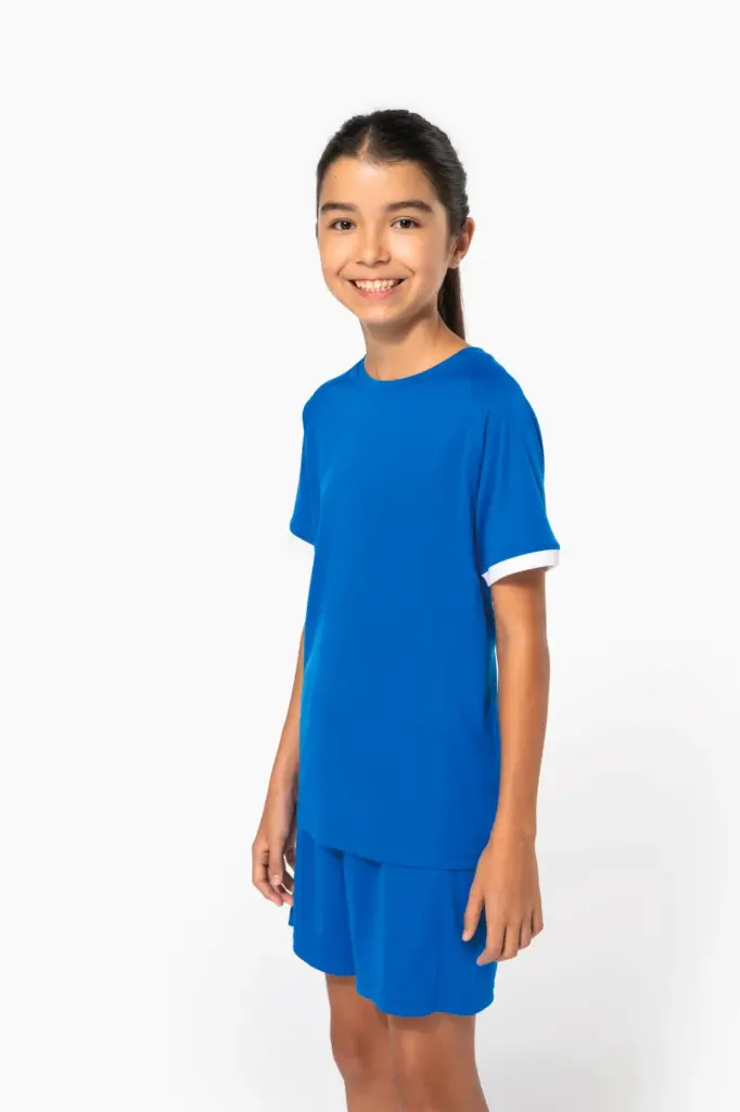 Sport-t-shirt van polyester voor kinderen — productfoto 3