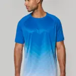 Sport-t-shirt van gesublimeerd polyester uniseks — productfoto 3