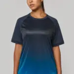 Sport-t-shirt van gesublimeerd polyester uniseks — productfoto 4