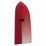 Sport-t-shirt van gesublimeerd polyester uniseks, sporty red — productfoto 7