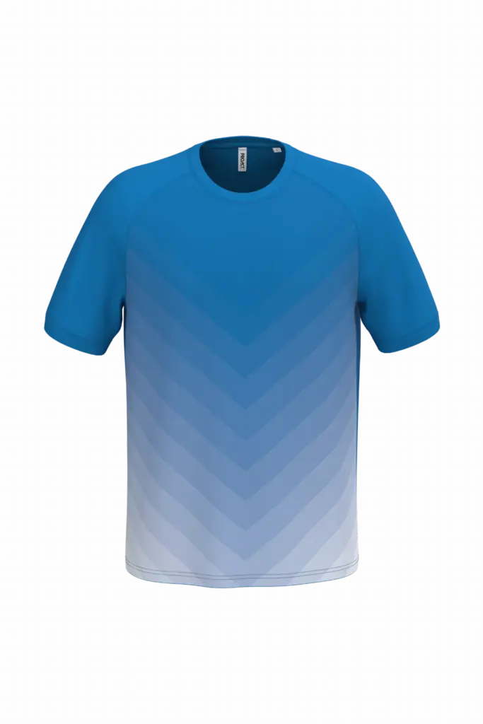 PS_PA4047_SPORTYROYALBLUE - Hidalgo Sport T-Shirt bedrucken PA4047 Polyester atmungsaktiv XS-3XL — Produktfoto 9
