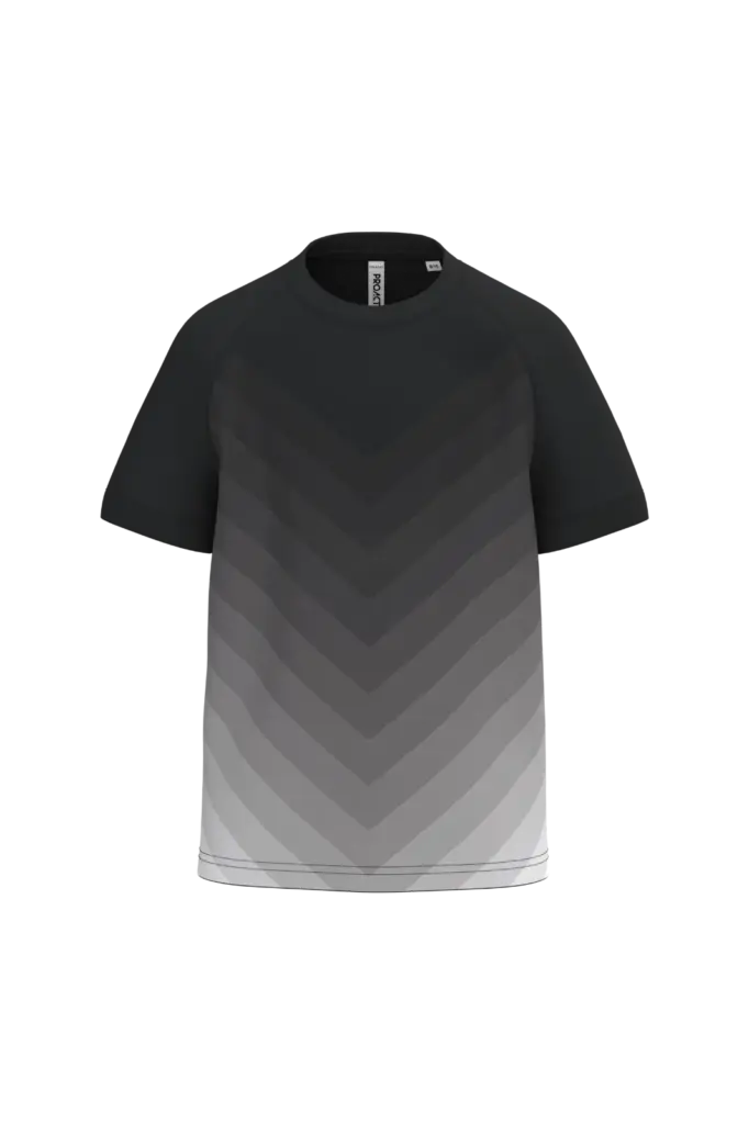 Kinder Sportshirt PA4048 bedrucken atmungsaktiv PES 4-14 — Produktfoto 6
